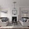 Ekena Millwork Tomango Egg & Dart Medallion (Canopies up to 6 3/4"), 27 7/8"OD x 3 7/8"ID x 2 1/2"P, Castle Stone CM27TOCSC - alternate 2